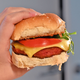 Trader Joe’s Protein Patties might not taste the most like real meat, but they’re damn tasty.